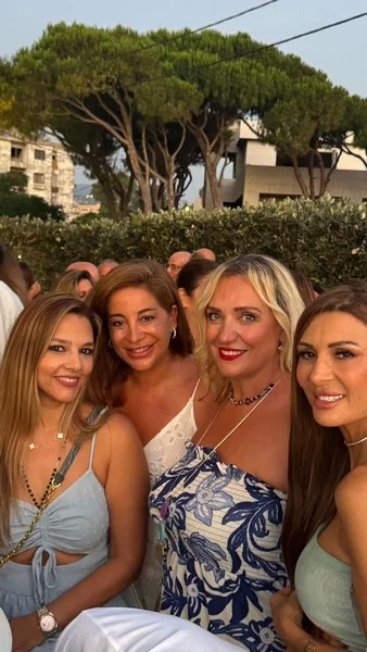 Sunset Gathering at Karam Residence in Amchit